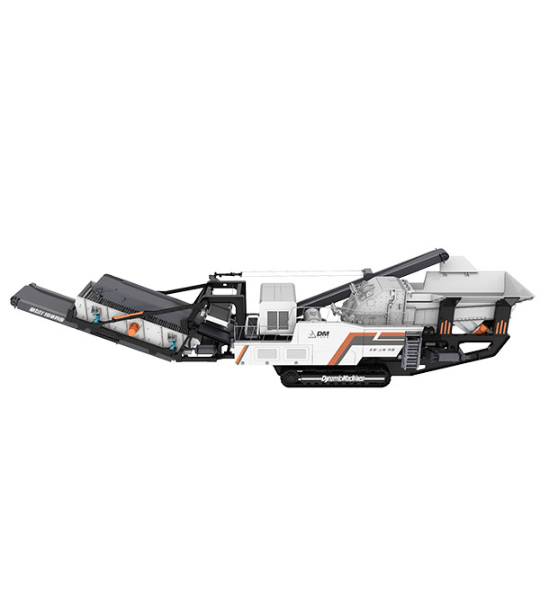 履带移动反击式破碎站