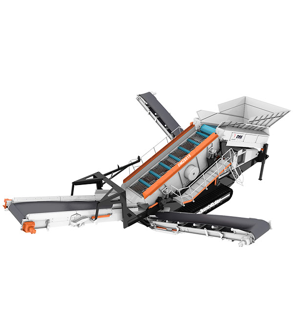 履带移动重型筛分站